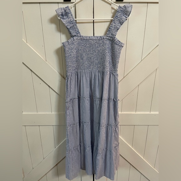 J. Crew Factory Pinstripe Dress - Picture 2 of 3